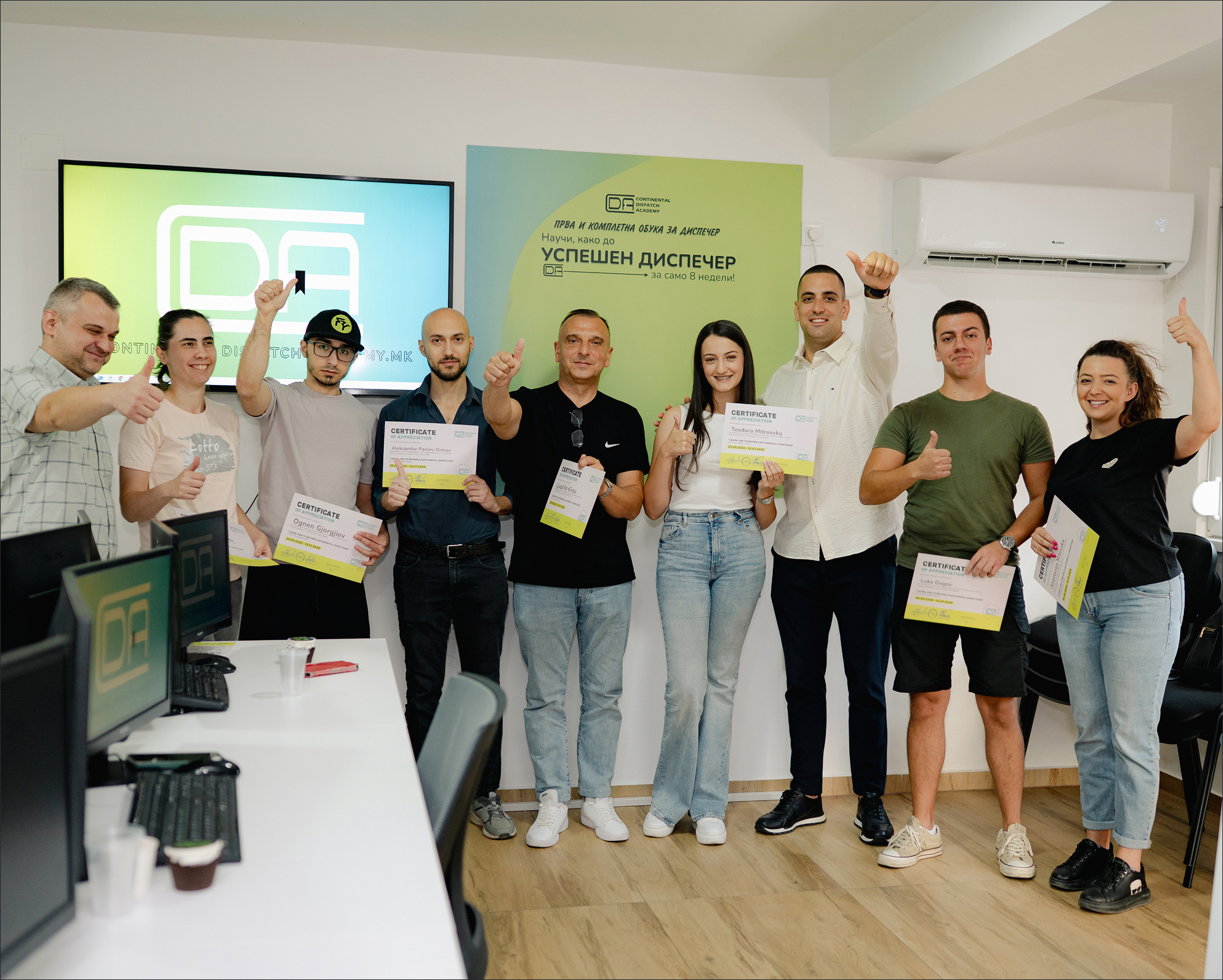 Continental Dispatch Academy studenti